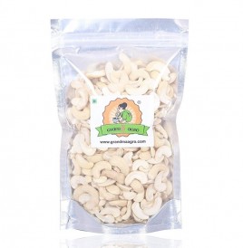 Grandma Agro 2 Piece Cashew Nuts   Pack  500 grams